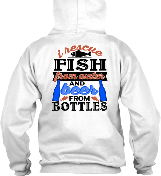 I Rescue Fishing From Water T Shirt, Being A Fisher T Shirt