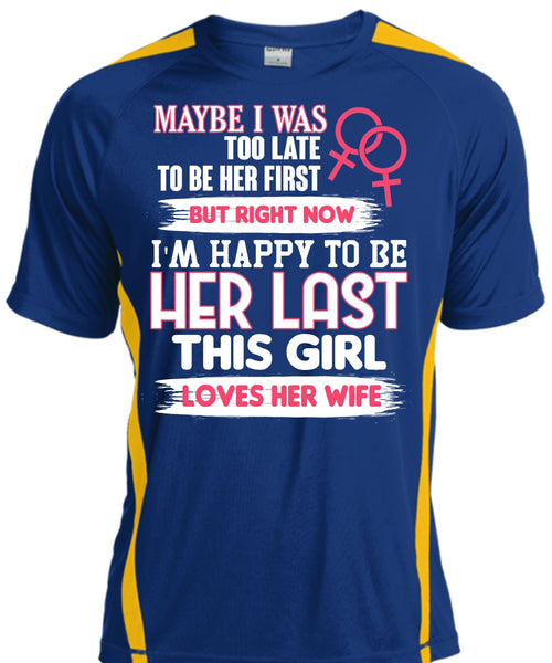 This Girl Loves Her Wife T Shirt, I'm Happy T Shirt, Cool Shirt