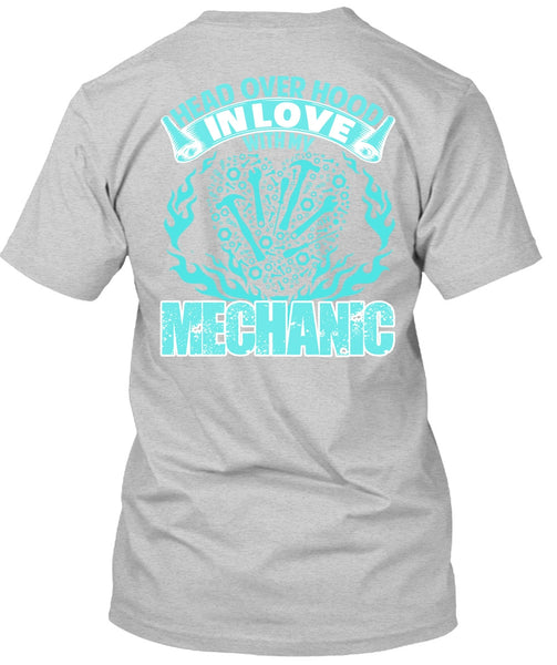 In Love With My Mechanic T Shirt, I Love Mechanic T Shirt