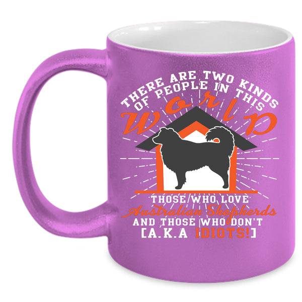 Love Australian Shepherds Coffee Mug, Cool Dogs Coffee Cup
