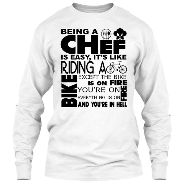 Being A Chef Is Easy T Shirt, I'm A Coolest Chef T Shirt