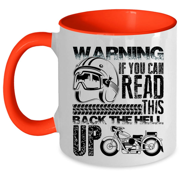 Funny Gift For Bikers Coffee Mug, Cool Motorcycles Accent Mug