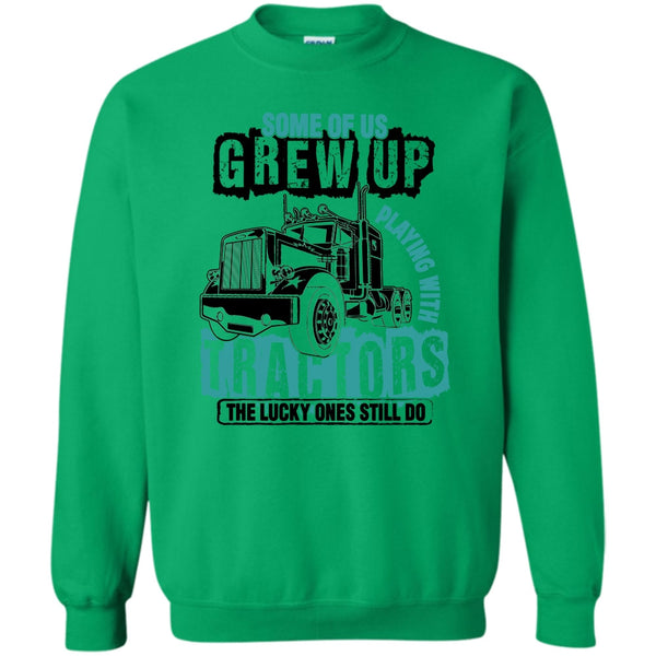 I Love Tractor T Shirt, Playing With Tractor Sweatshirt