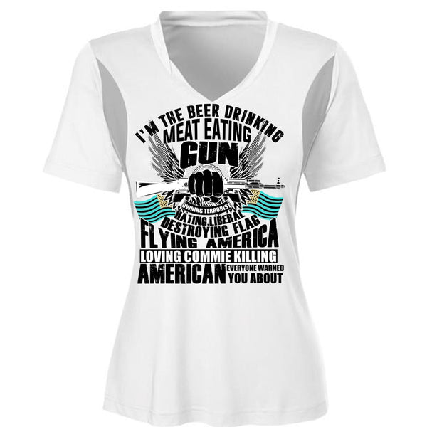 Meat Eating Gun T Shirt, I Love Gun T Shirt, Awesome T-Shirts