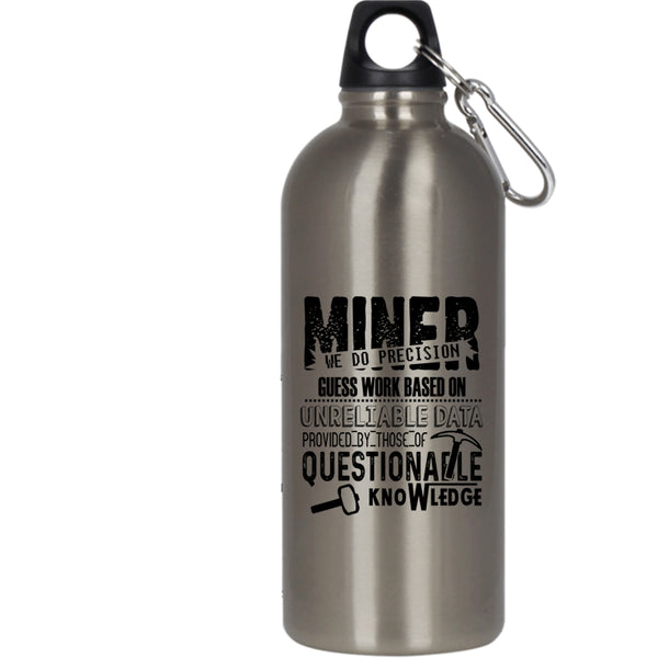 Awesome Miner 20 oz Stainless Steel Bottle,Best Gift For Husband Outdoor Sports Water Bottle