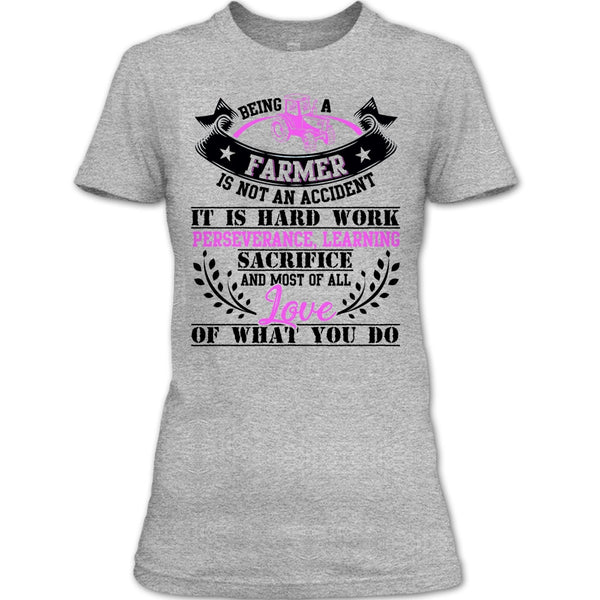 Being A Farmer Is Not An Accident T Shirt, Coolest Farmer T Shirt