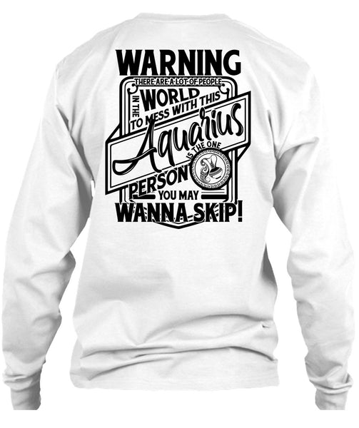 Mess With This Aquarius T Shirt, I Love Aquarius T Shirt