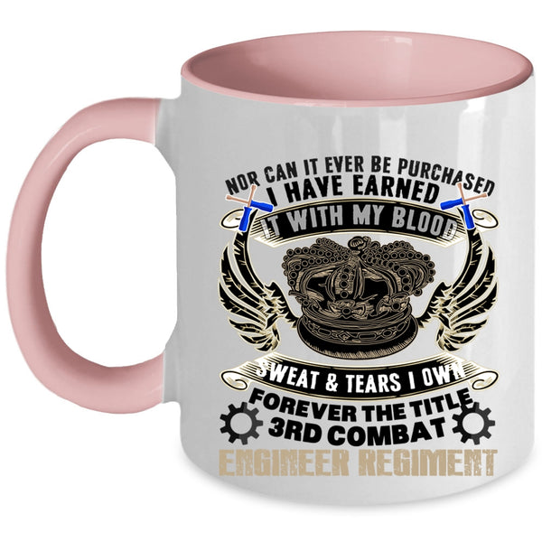 Awesome Engineers Coffee Mug, 3rd Combat Engineer Regiment Accent Mug