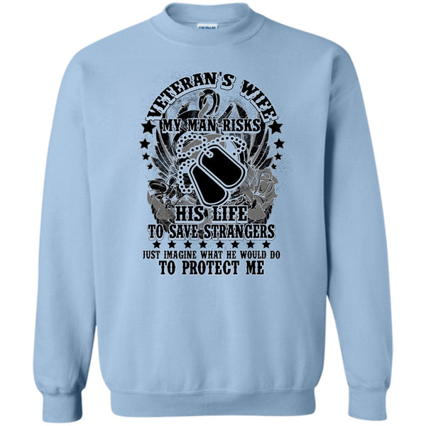 I Am A Veteran's Wife T Shirt, Veteran's Wife Sweatshirt