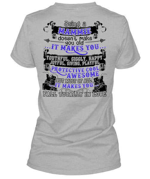 Being A Mammie T Shirt, I Love Mom T Shirt