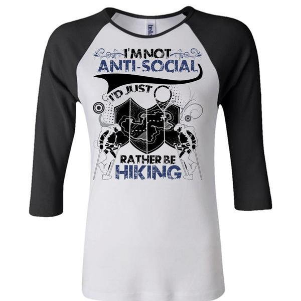 I'd Just Rather Be Hiking T Shirt, I Love Hiking T Shirt, Awesome T-Shirts