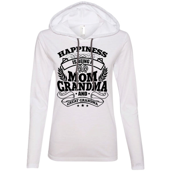 A black t-shirt with the shopify logo