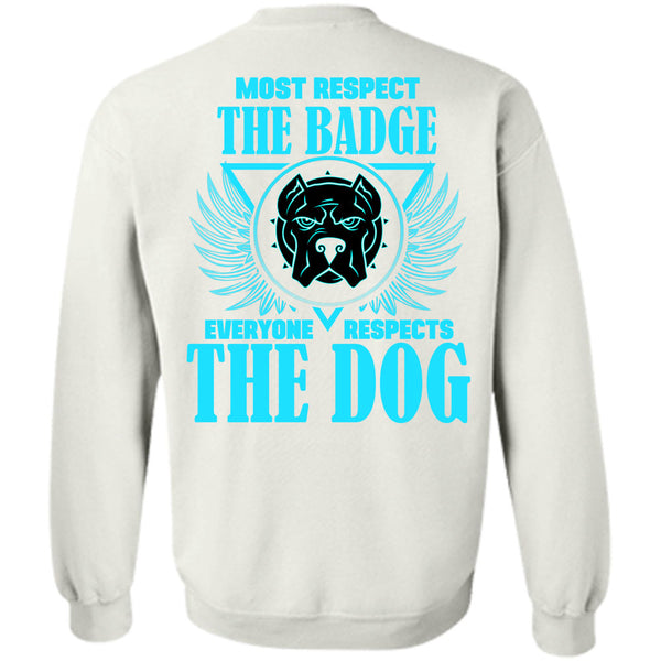 A black t-shirt with the shopify logo