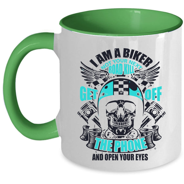 Best Gift For Bikers Coffee Mug, I Am A Biker Accent Mug