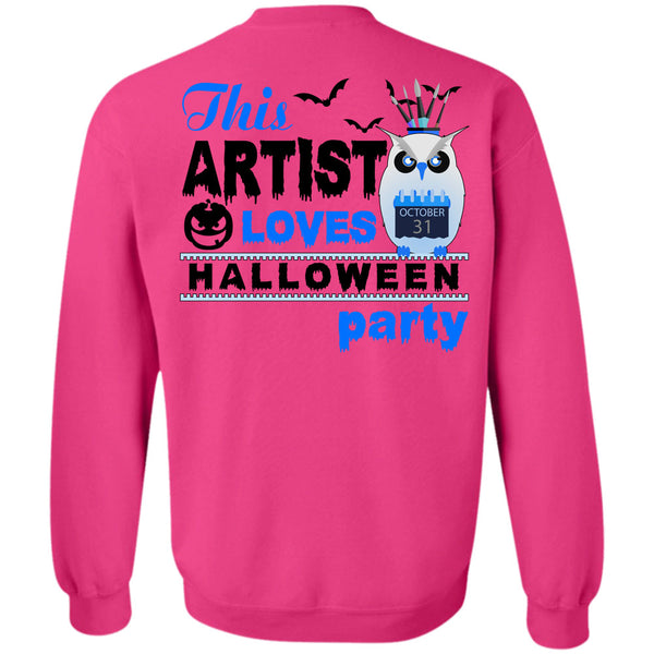 Wait For Halloween T Shirt, This Artist Loves Halloween Party Sweatshirt
