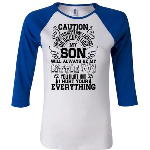 My Son Will Always Be My Little Boy T Shirt, I Love Son T Shirt, Awesome T-Shirts