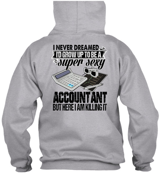 I'd Grow Up To Be An Accountant T Shirt, I Love Accountant T Shirt