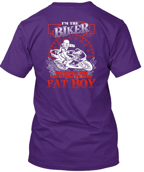 I'm The Biker T Shirt, Ride Fat Boy T Shirt