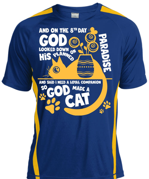 God Made A Cat T Shirt, His Planned On Paradise T Shirt, Cool Shirt