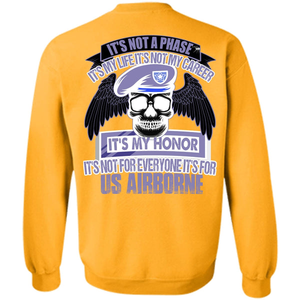 I Love Veteran T Shirt, It's For US Airborne Sweatshirt
