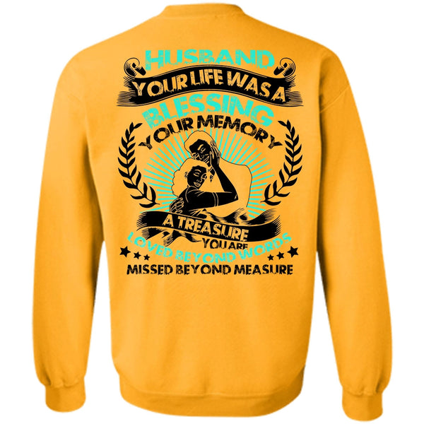 I Love Husband T Shirt, Husband Your Life Sweatshirt