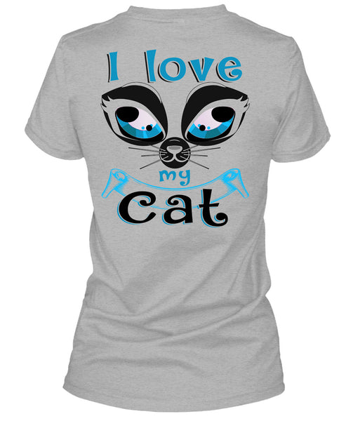 I Love My Cat T Shirt, My Pets T Shirt