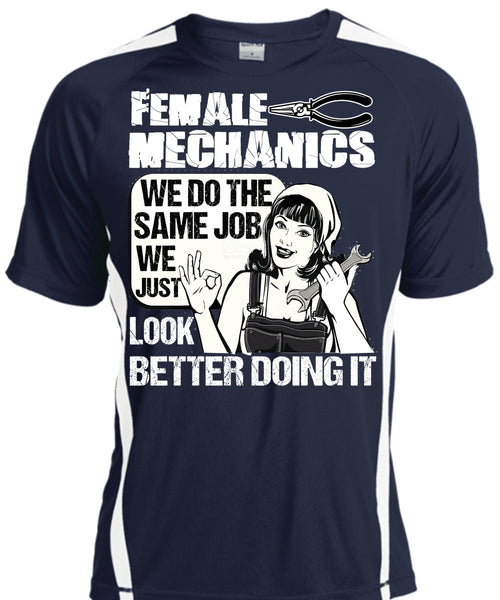 Female Mechanics T Shirt, Being A Mechanic T Shirt, Cool Shirt