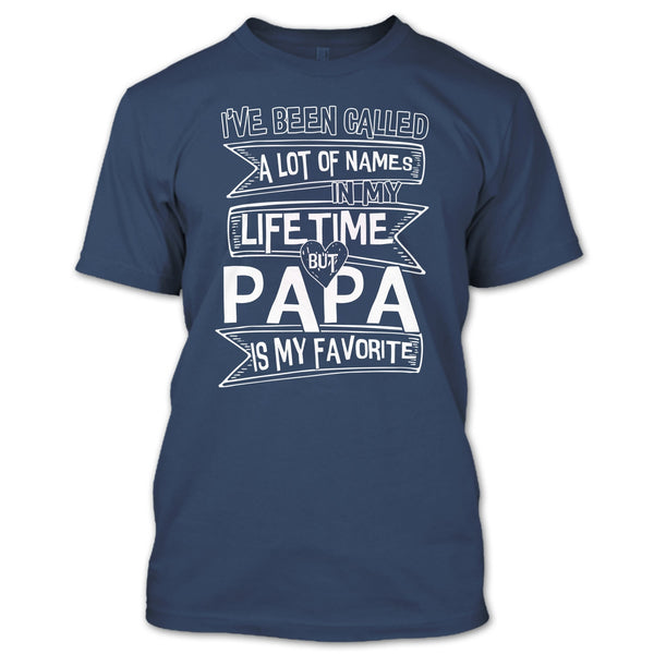 Papa Is My Favorite Peple T Shirt, Gift For Dad T Shirt