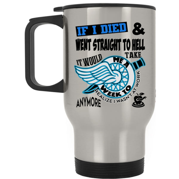 Funny Travel Mug, It Wouls Take Me A Week To Realize Mug