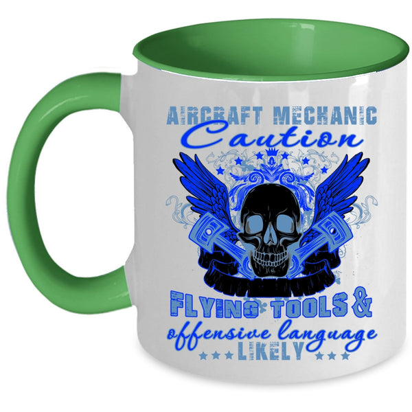 Cool Aircraft Mechanics Coffee Mug, Aircraft Mechanics Accent Mug
