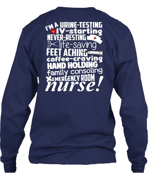 Emergency Room Nurse T Shirt, I Love Nursing T Shirt