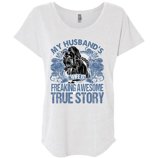 My Husband's Wife T Shirt, I Love Husband T Shirt, Awesome T-Shirts