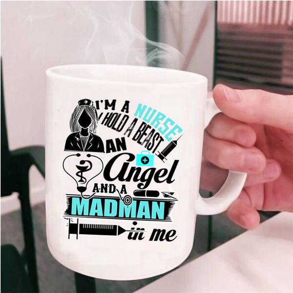 Funny Gift For Nurses Coffee Mug, I'm A Nurse Cup