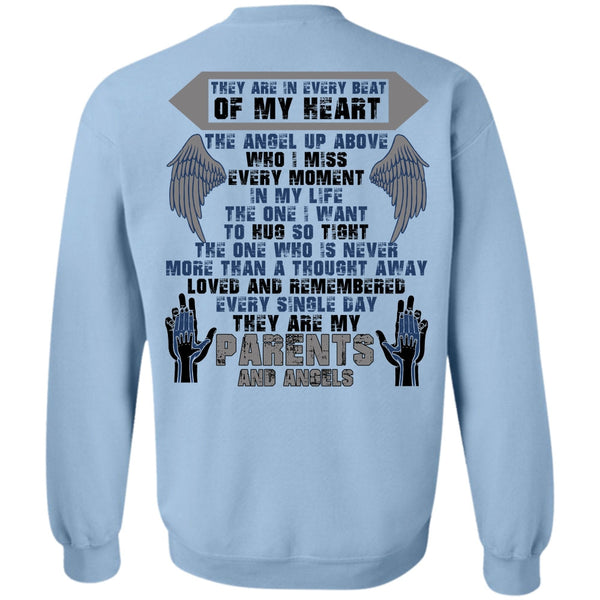 I Love Mom T Shirt, They Are My Parents And Angels Sweatshirt