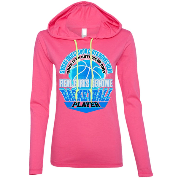 Real Girls Become Basketball Player T Shirt, I Love Basketball T Shirt, Awesome T-Shirts