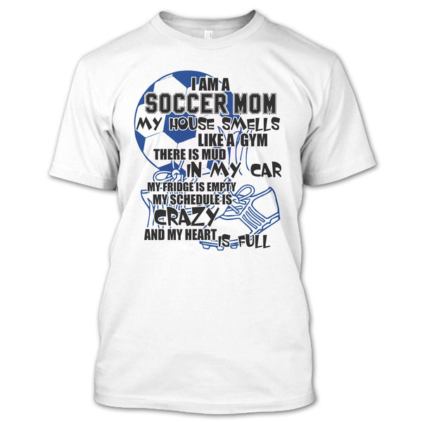 A black t-shirt with the shopify logo