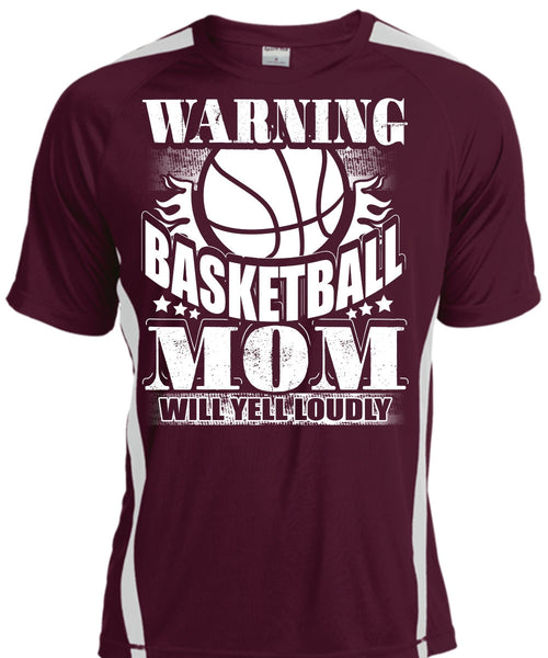 Warning Basketball Mom T Shirt, Being A Mom T Shirt, Cool Shirt