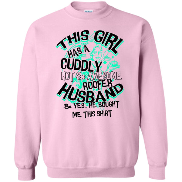 Coolest Roofer T Shirt, Awesome Roofer Husband Sweatshirt
