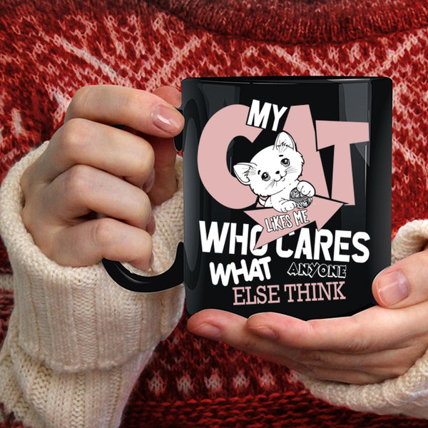 My Cat Like Me Coffee Mug, Lovely Cats Coffee Cup