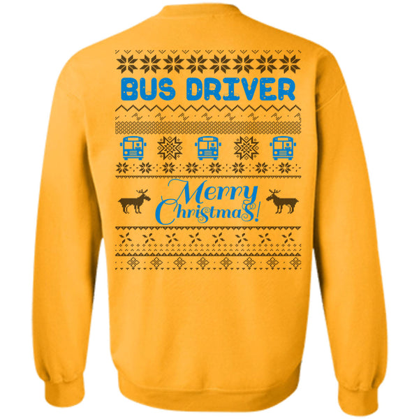 I Love Driving T Shirt, Bus Driver Merry Christmas Sweatshirt