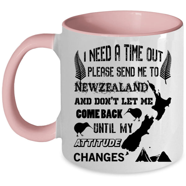 Funny Traveling Coffee Mug, Send Me To Newzealand Accent Mug