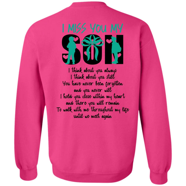 I Love Son T Shirt, I Miss You Son Sweatshirt