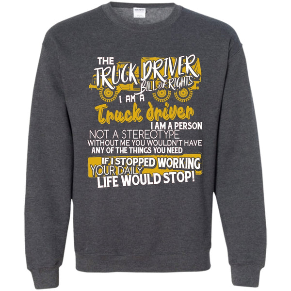 I'm A Truck Driver T Shirt, Gift For Trucker Sweatshirt