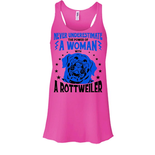 The Power Of A Woman With A Rottweiler Shirt, I Love My Dog Shirt