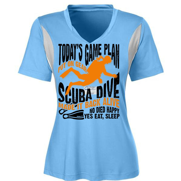 Today's Game Plan T Shirt, I Love Diving T Shirt, Awesome T-Shirts