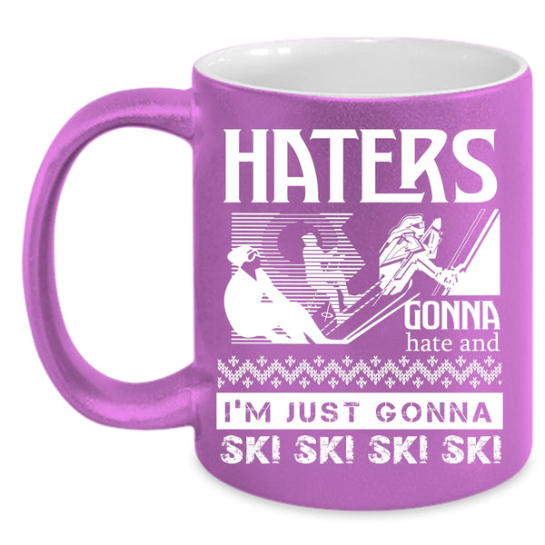 I'm Just Gonna Ski Ski Ski Coffee Mug, Funny Skiing Coffee Cup