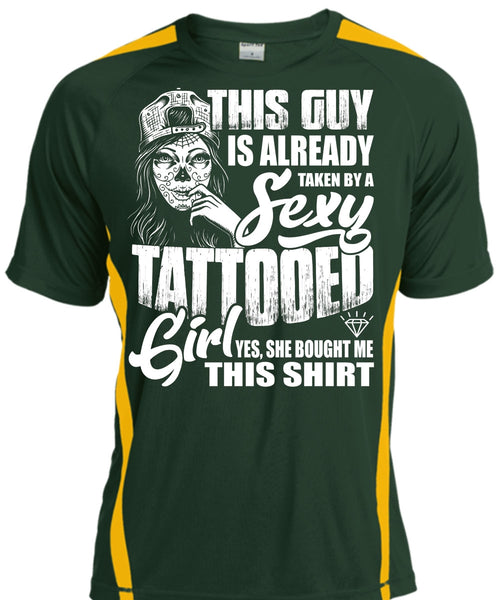 Taken By A Tattooed Girl T Shirt, Being A Tattooed T Shirt, Cool Shirt