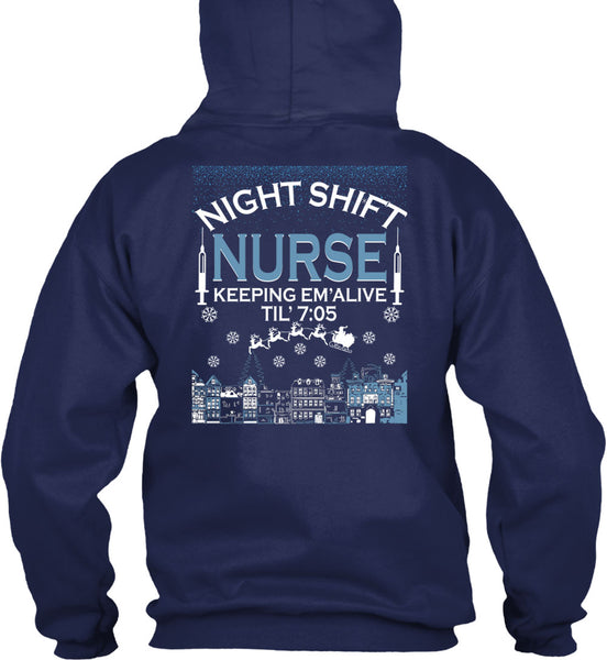 Night Shift Nurse Keeping T Shirt, This Girl Loves Christmas T Shirt
