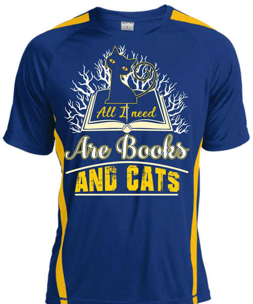 All I Need Are Books And Cats T Shirt, Being A Reader T Shirt, Cool Shirt