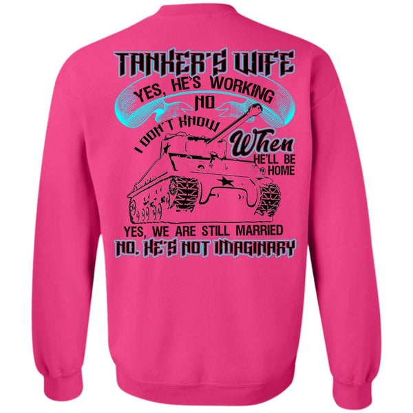 I Love Wife T Shirt, Tanker's Wife Sweatshirt